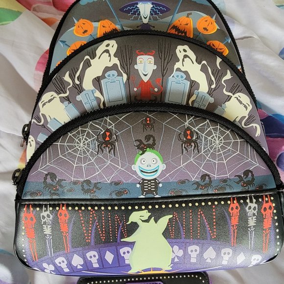 Loungefly Bags Loungefly Nightmare Before Christmas Lock Shock